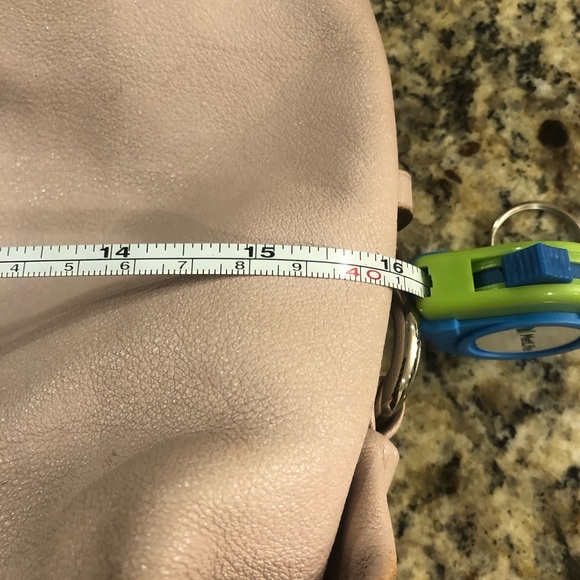 Coach Pale Pink/Tan leather bag - Picture 11 of 13